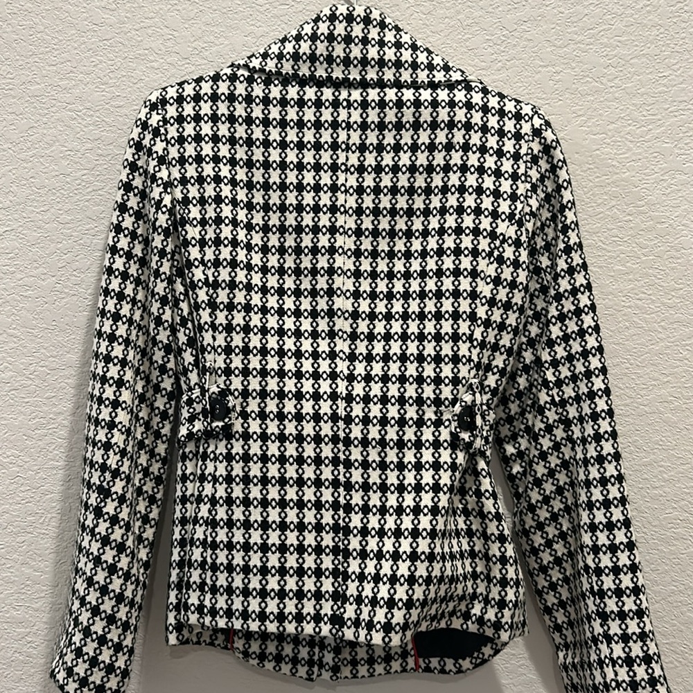 Classic Ds Essentials Houndstooth, Blazer. Size 6… - image 2
